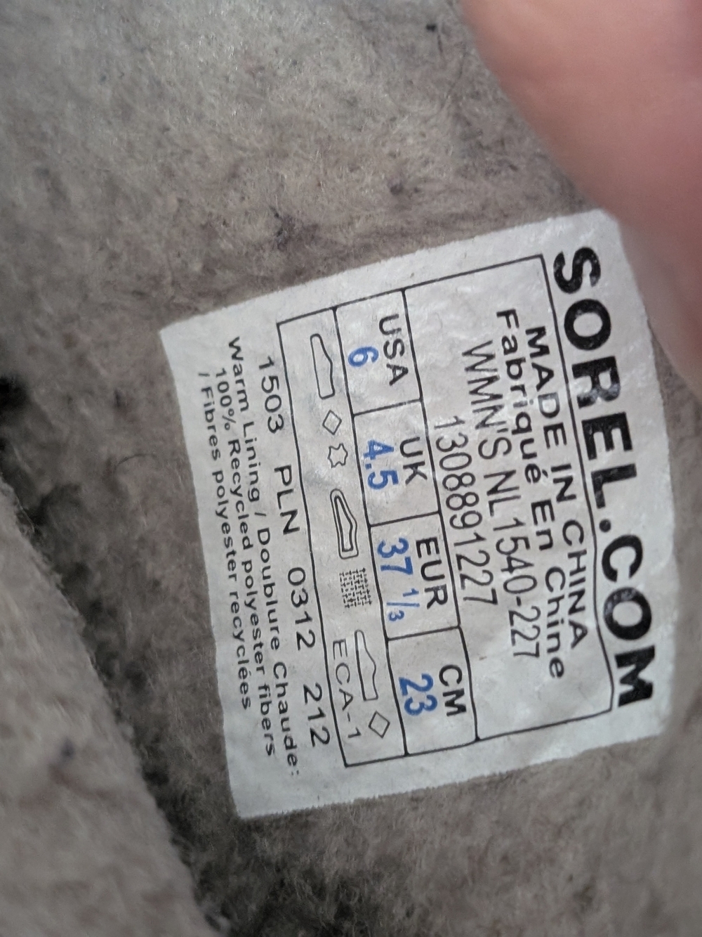 Sorel Joan of Arctic Waterproof Winter Snow Boots Tan Fur Women’s Size 6 - Picture 8 of 15